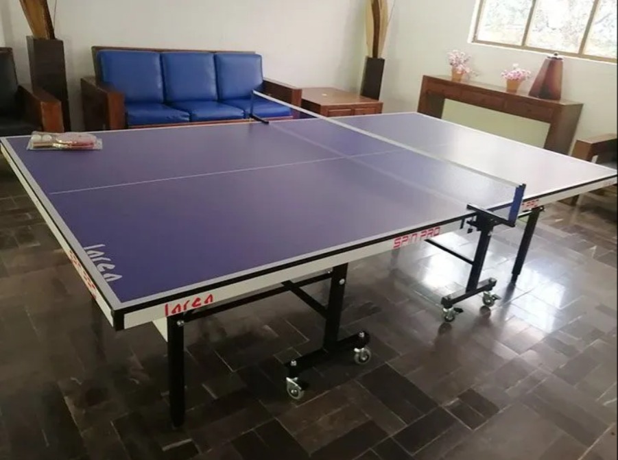 Mesa de juegos multifuncional para ping pong